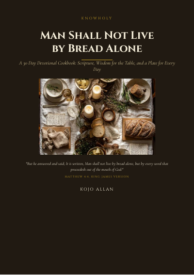 Cover of Man Shall Not Live by Bread Alone