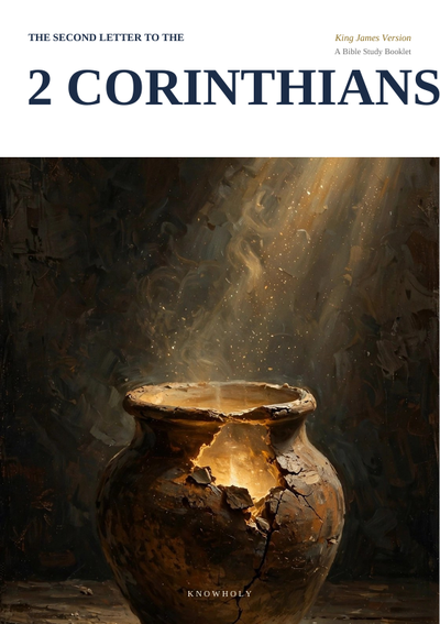 Cover of the 2 Corinthians study booklet