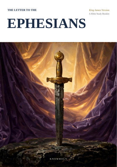 Cover of the Ephesians study booklet