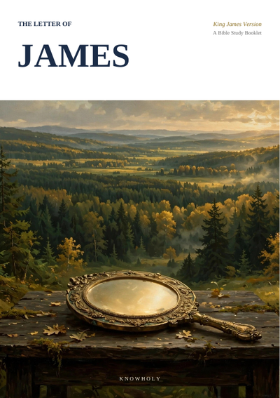 Cover of the James study booklet