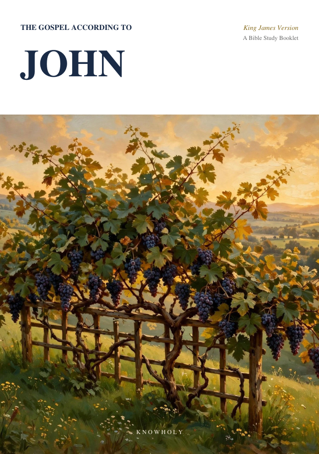 Cover of the John study booklet