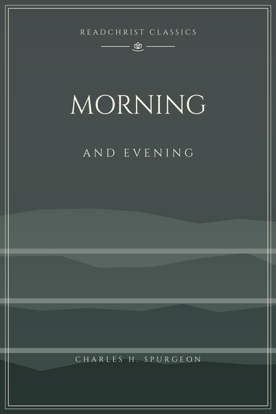 Cover of Morning and Evening by Charles H. Spurgeon