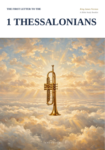 Cover of the 1 Thessalonians study booklet